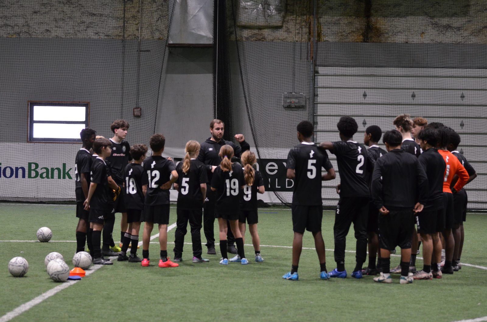Peak Football Academy training